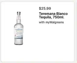 Walgreens Teremana Blanco Tequila offer