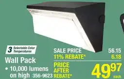 Menards Wall Pack offer