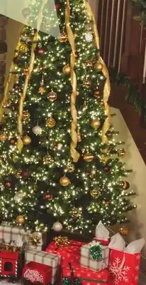 Menards 8-1/4 LED Bow Tree Topper offer