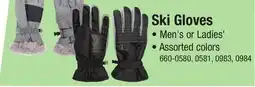 Menards Ski Gloves offer