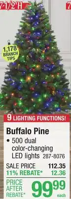 Menards Buffalo Pine offer