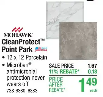Menards CleanProtect Point Park offer