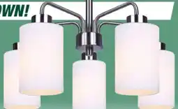 Menards 5-Light Chandelier offer