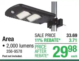 Menards Area offer