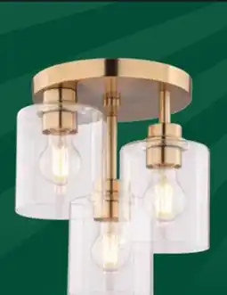 Menards 3-Light Ceiling offer