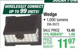 Menards Wedge offer
