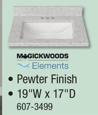 Menards MAGICKWOODS Elements offer