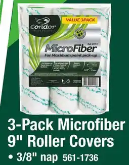 Menards 3-Pack Microfiber 9 Roller Covers offer