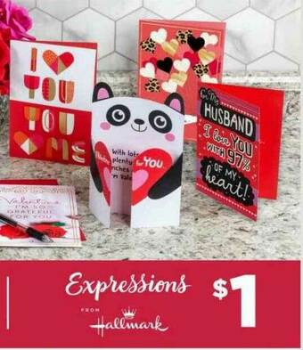 Dollar Tree Expressions Hallmark offer