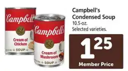 Safeway Campbell's Condensed Soup offer