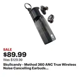 Best Buy Skullcandy - Method 360 ANC True Wireless Noise Cancelling Earbuds - Black offer