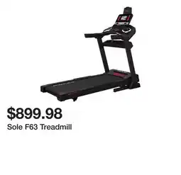 Dick's Sporting Goods Sole F63 Treadmill offer