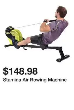 Dick's Sporting Goods Stamina Air Rowing Machine offer