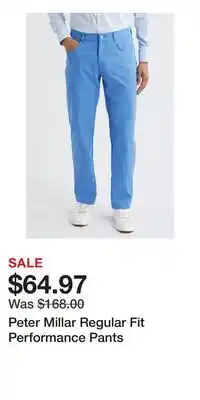 Nordstrom Peter Millar Regular Fit Performance Pants offer