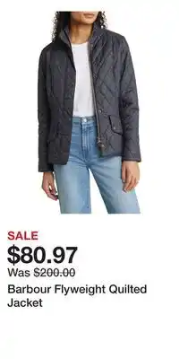 Nordstrom Barbour Flyweight Quilted Jacket offer