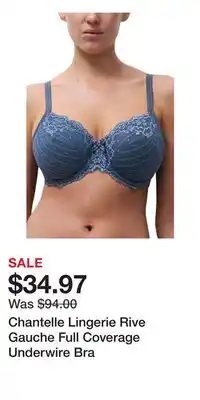 Nordstrom Chantelle Lingerie Rive Gauche Full Coverage Underwire Bra offer