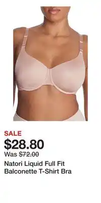 Nordstrom Natori Liquid Full Fit Balconette T-Shirt Bra offer
