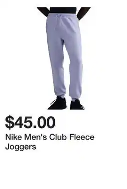 Dick's Sporting Goods Nike Men's Club Fleece Joggers offer