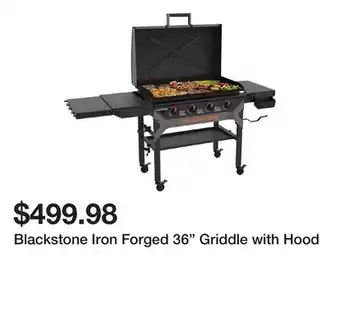 Dick's Sporting Goods Blackstone Iron Forged 36 Griddle with Hood offer