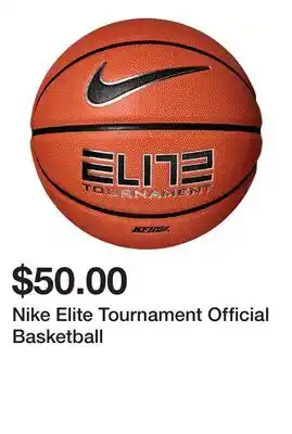 Dick's Sporting Goods Nike Elite Tournament Official Basketball offer