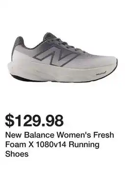 Dick's Sporting Goods New Balance Women's Fresh Foam X 1080v14 Running Shoes offer
