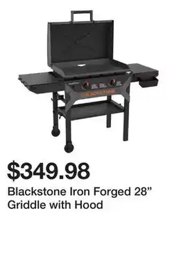 Dick's Sporting Goods Blackstone Iron Forged 28 Griddle with Hood offer