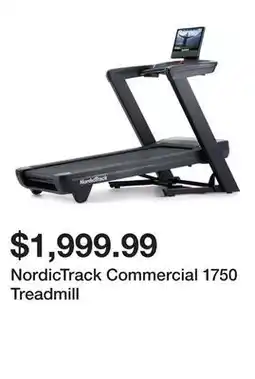 Dick's Sporting Goods NordicTrack Commercial 1750 Treadmill offer
