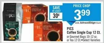 Price Chopper Pics Coffee Single Cup 12 Ct offer