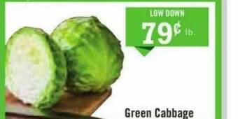Price Chopper Green Cabbage offer