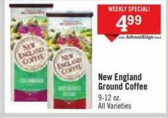 Price Chopper New England Ground Coffee offer