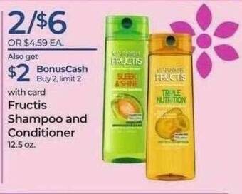Fructis Shampoo And Conditioner
