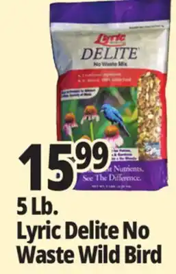Ocean State Job Lot 5 Lb. Lyric Delite No Waste Wild Bird offer
