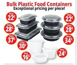 Ocean State Job Lot Plastic Food Containers offer