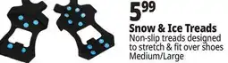 Ocean State Job Lot Snow and Ice Treads Medium/Large offer