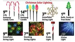 Ocean State Job Lot Christmas Solar Lighting offer