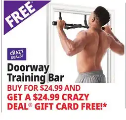 Ocean State Job Lot Doorway Training Bar offer