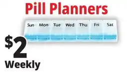 Ocean State Job Lot Pill Planners offer