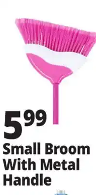 Ocean State Job Lot Standard Angle Broom with Metal Handle offer