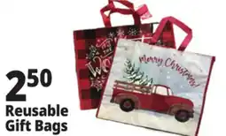 Ocean State Job Lot Reusable Gift Bags offer
