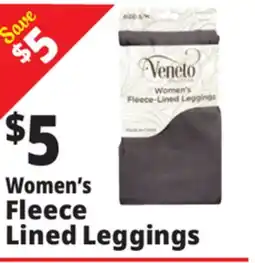 Ocean State Job Lot Women's Fleece Lined Leggings offer