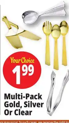 Ocean State Job Lot Multi-Pack Gold, Silver Or Clear offer