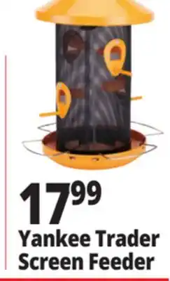 Ocean State Job Lot Yankee Trader Mesh Hopper Bird Feeder offer