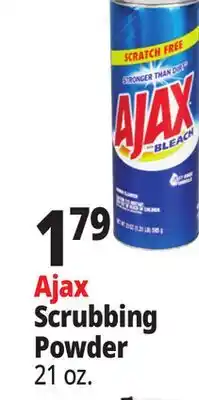 Ocean State Job Lot Ajax with Bleach Powder Cleanser offer