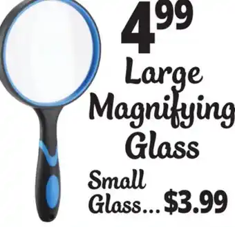 Ocean State Job Lot Large Magnifying Glass offer