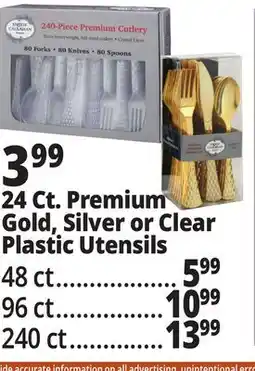 Ocean State Job Lot Premium Plastic Utensils offer