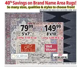 Ocean State Job Lot Area Rugs offer