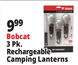 Ocean State Job Lot Bobcat 3 Pk. Rechargeable Camping Lanterns offer