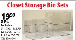 Ocean State Job Lot Nest Accents Storage Container Set 8 Piece offer