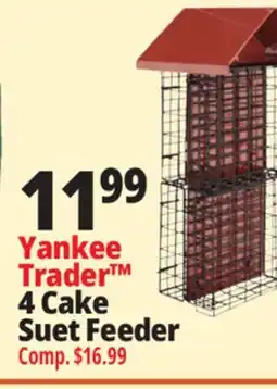 Ocean State Job Lot 4 Suet Cake Bird Feeder Bronze offer