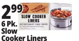 Ocean State Job Lot 6 Pk. Slow Cooker Liners offer